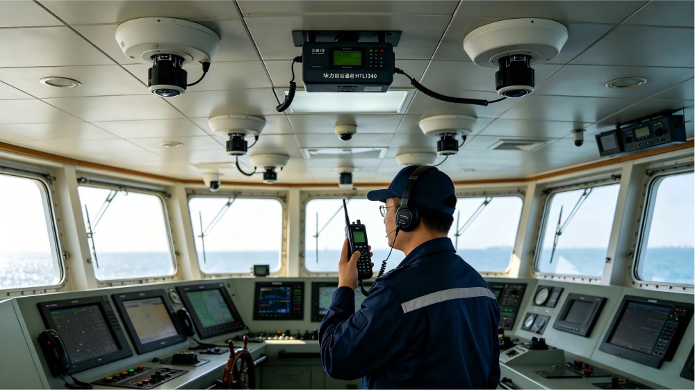 An ocean shipping company - ship cabin sky signal coverage project