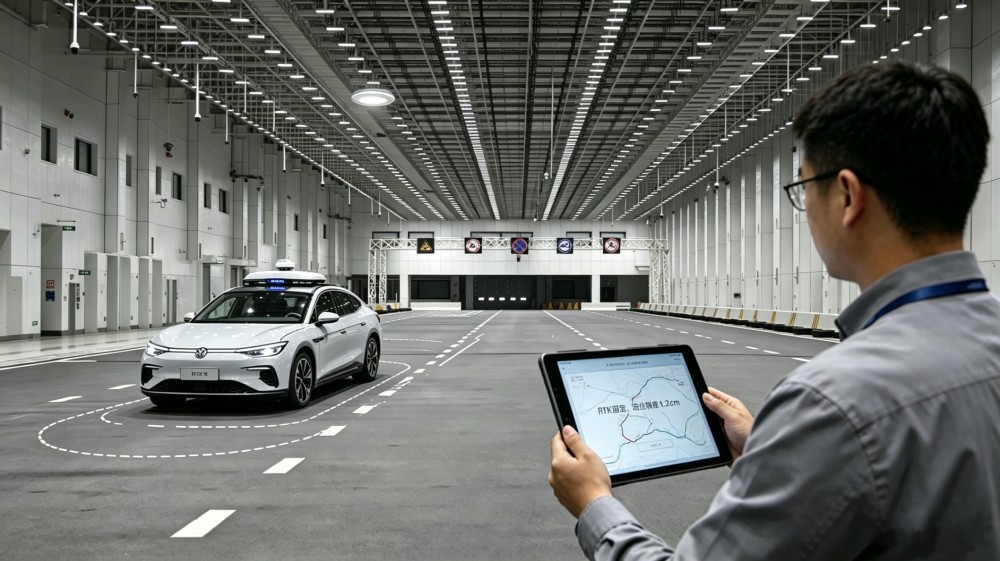 An intelligent driving test base-RTK high-precision positioning signal coverage project (achieving continuous centimeter-level positioning indoors and outdoors)
