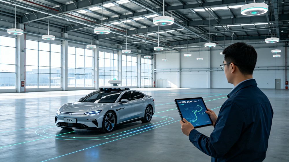 An intelligent driving test base-RTK high-precision positioning signal coverage project (achieving continuous centimeter-level positioning indoors and outdoors)