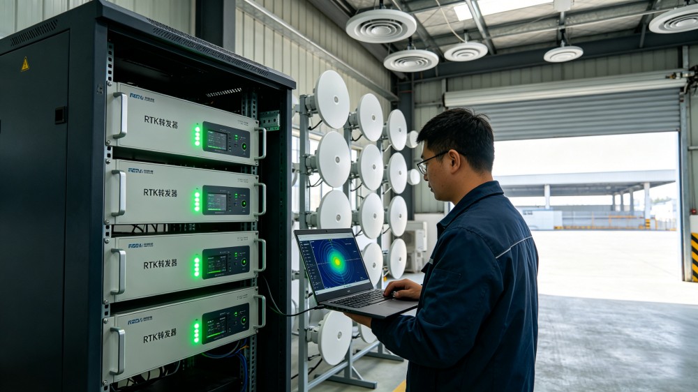 An intelligent driving test base-RTK high-precision positioning signal coverage project (achieving continuous centimeter-level positioning indoors and outdoors)