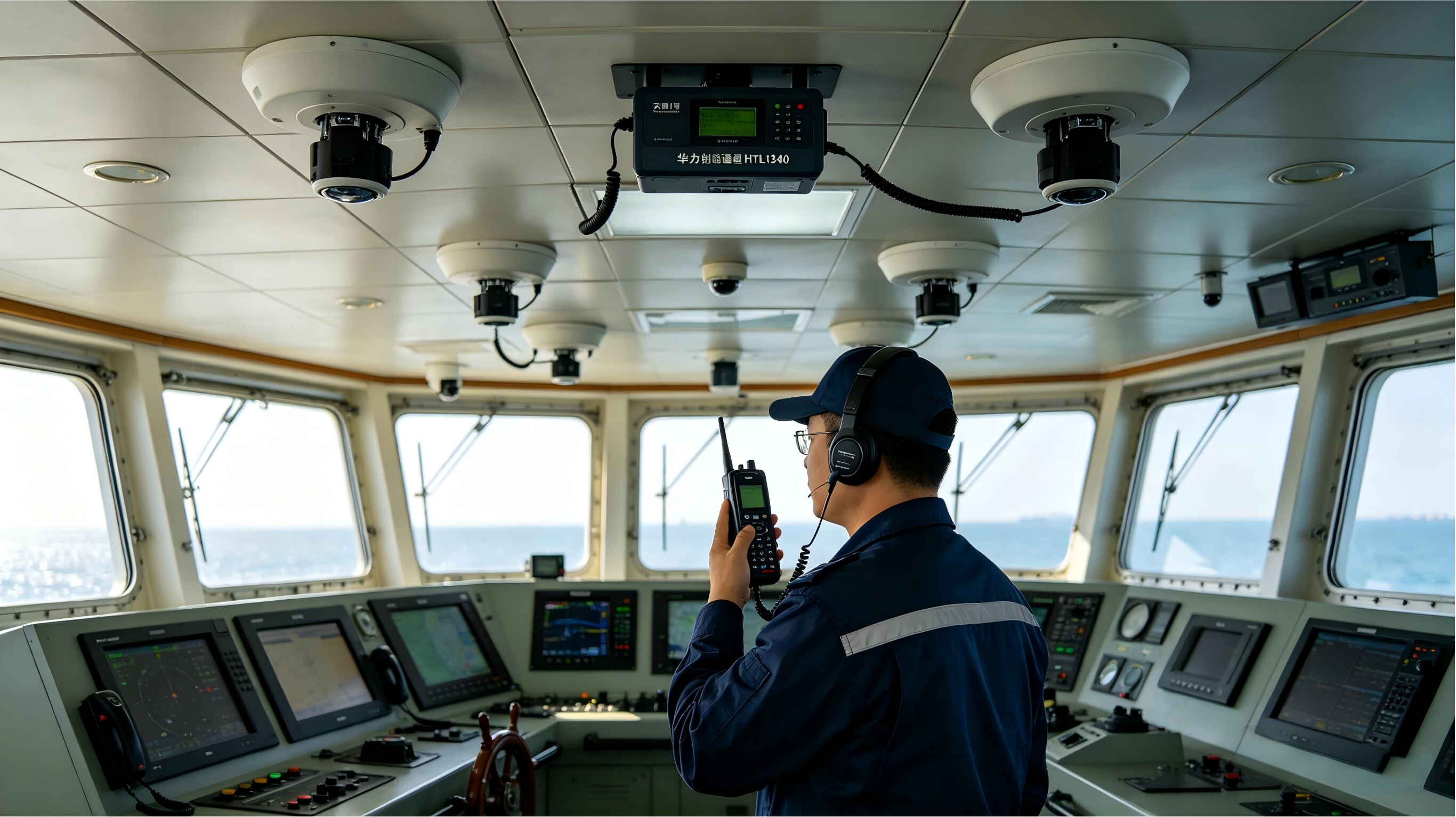 An ocean shipping company - ship cabin sky signal coverage project