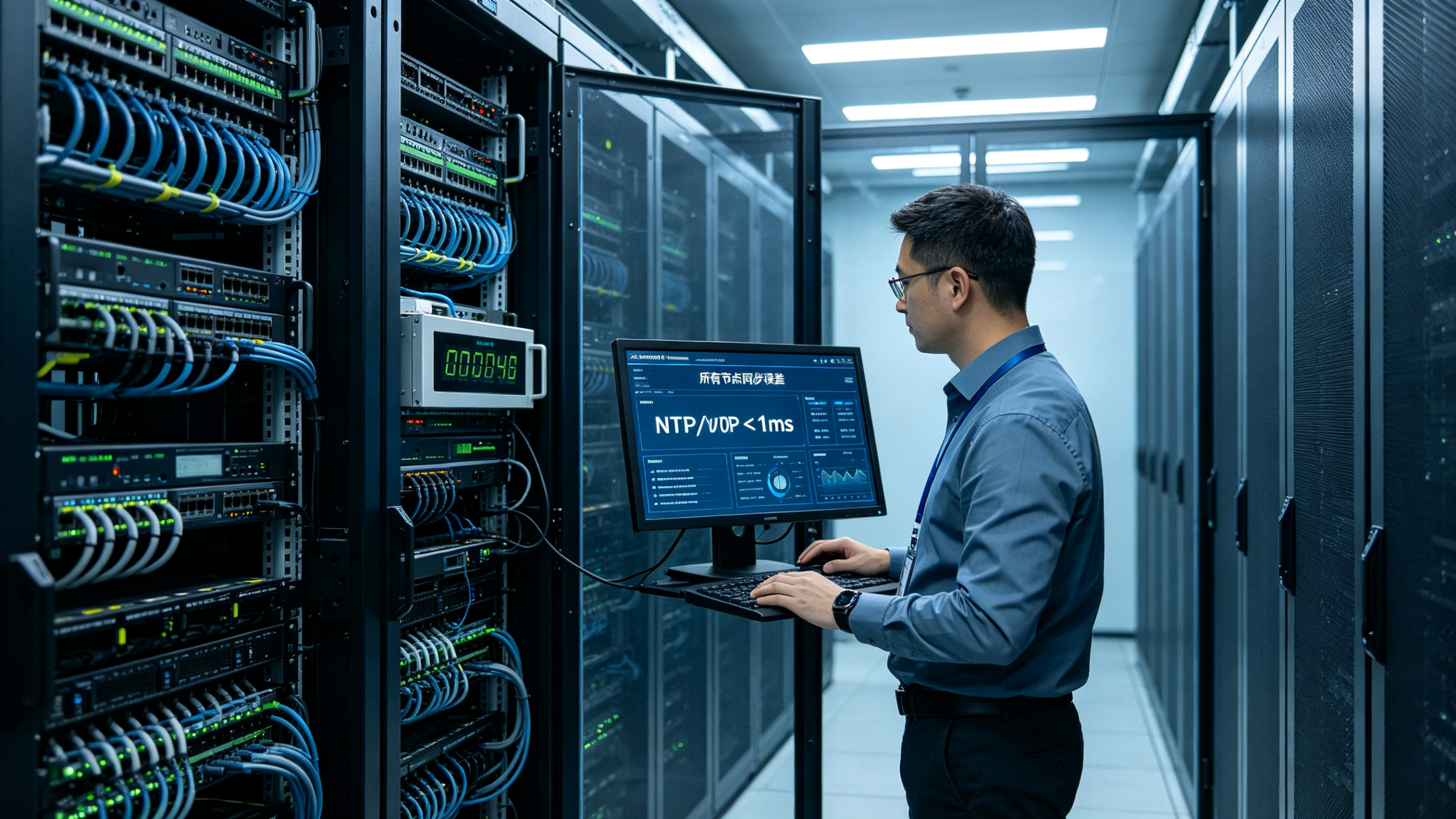 A provincial power company-GPS/Beidou clock synchronization intelligent distribution project (to achieve high-precision synchronization of whole-station timing)