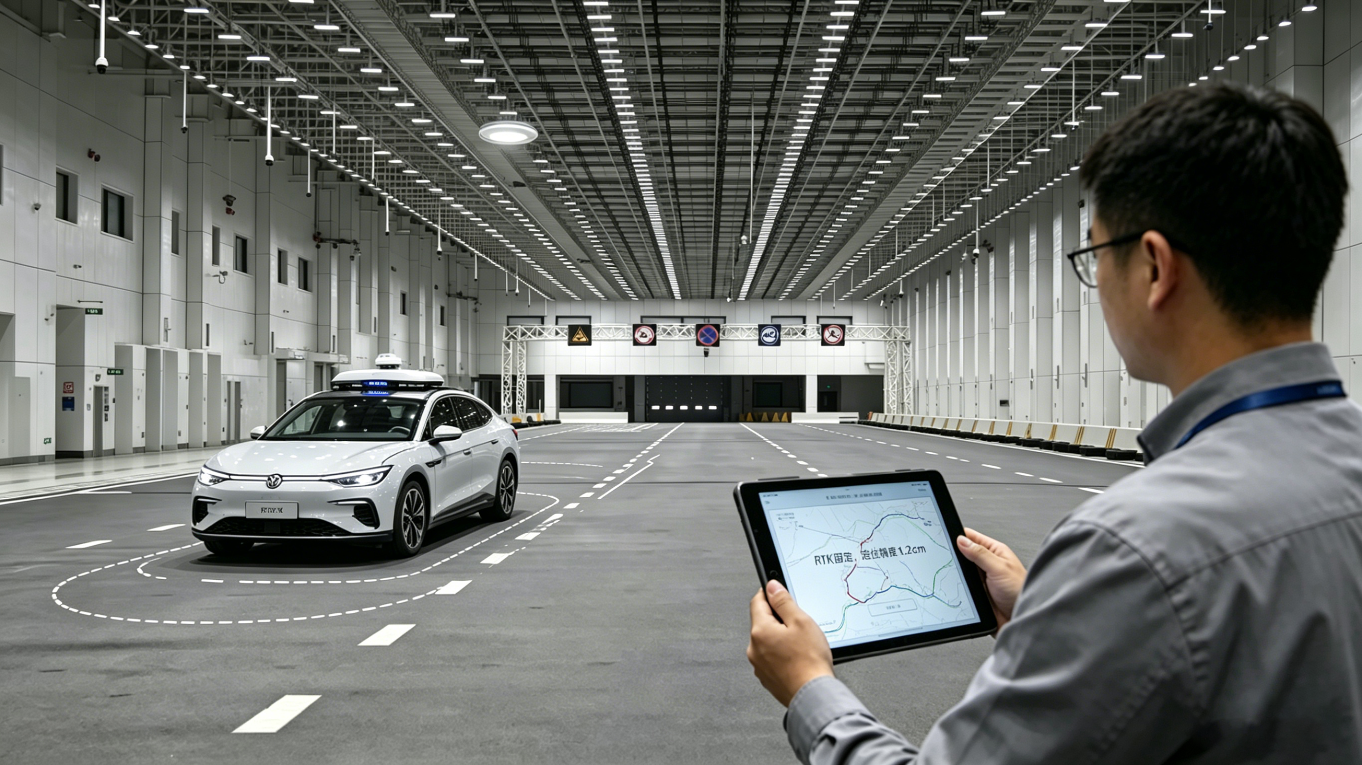 An intelligent driving test base-RTK high-precision positioning signal coverage project (achieving continuous centimeter-level positioning indoors and outdoors)